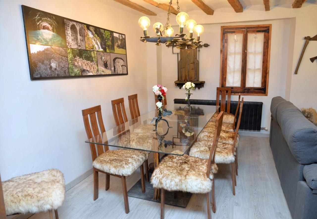 Апартаменты Triplex Rustico-Moderno Hasta 18 Plazas - Pobla De Lillet Ла-Побла-де-Лильет Экстерьер фото